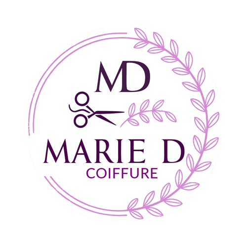 logo Marie D coiffeuse à domicile